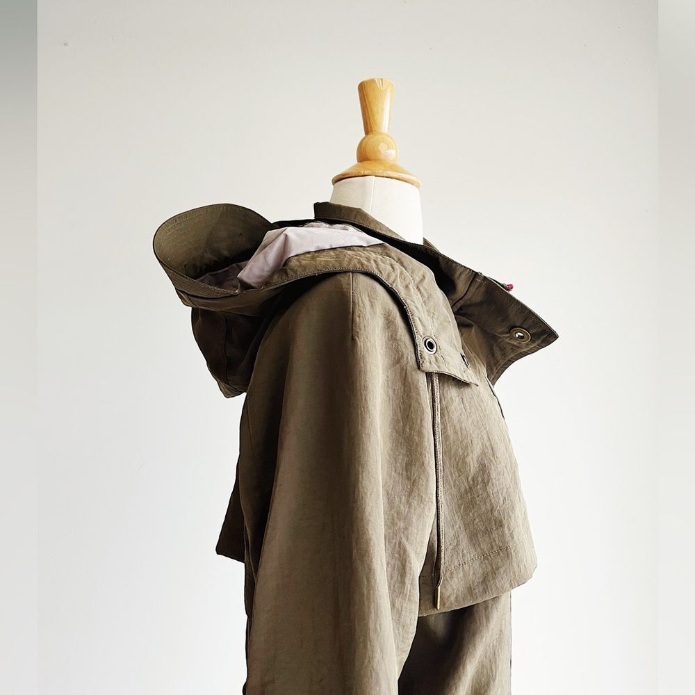 ANORAK Drawstring Water-Resistant Hooded Jacket — Bloomingdale’s Exclusive (L) - Picture 4 of 8